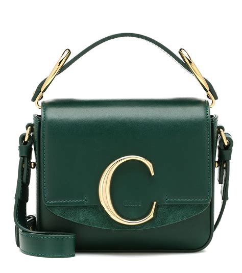 chloe mini c green|Chloe Women's Mini Bags .